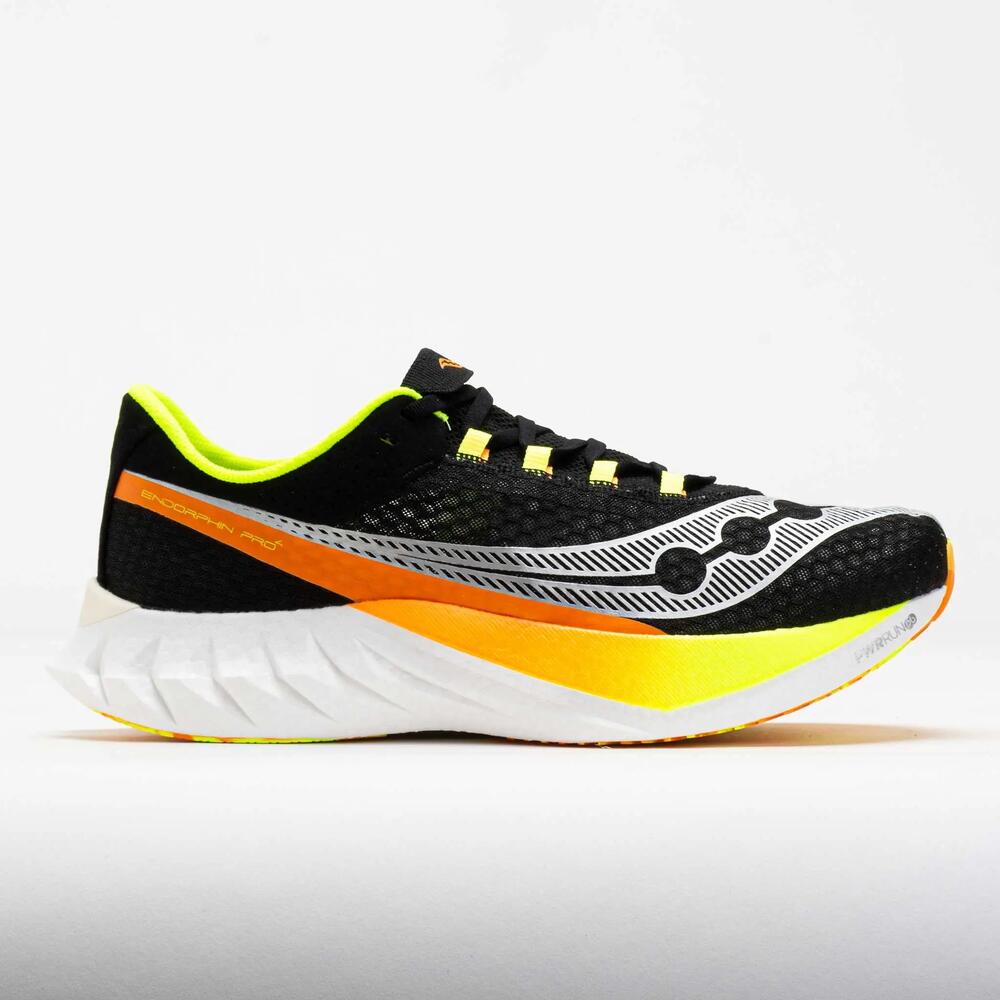 Saucony Endorphin Pro 4 hardloopschoen met carbonplaat, zijaanzicht