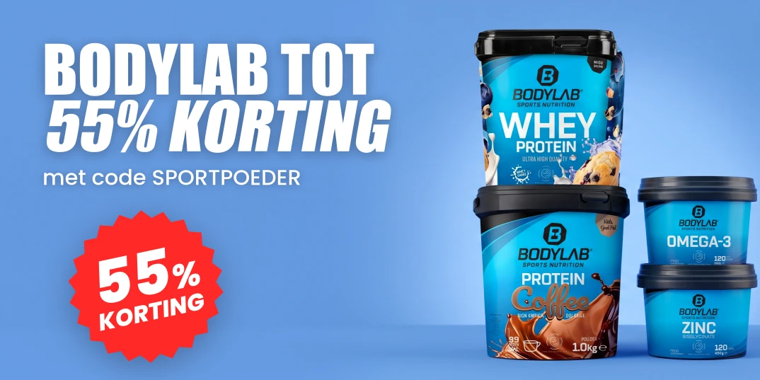 Bodylab sale — tot 55% korting