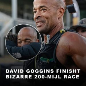 David Goggins finisht bizarre race