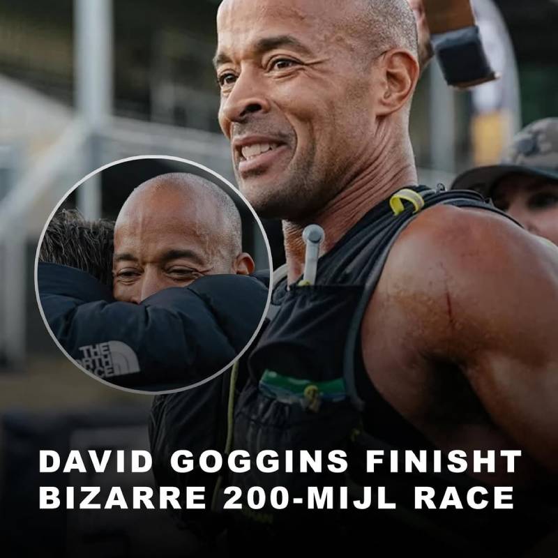 David Goggins finisht bizarre race